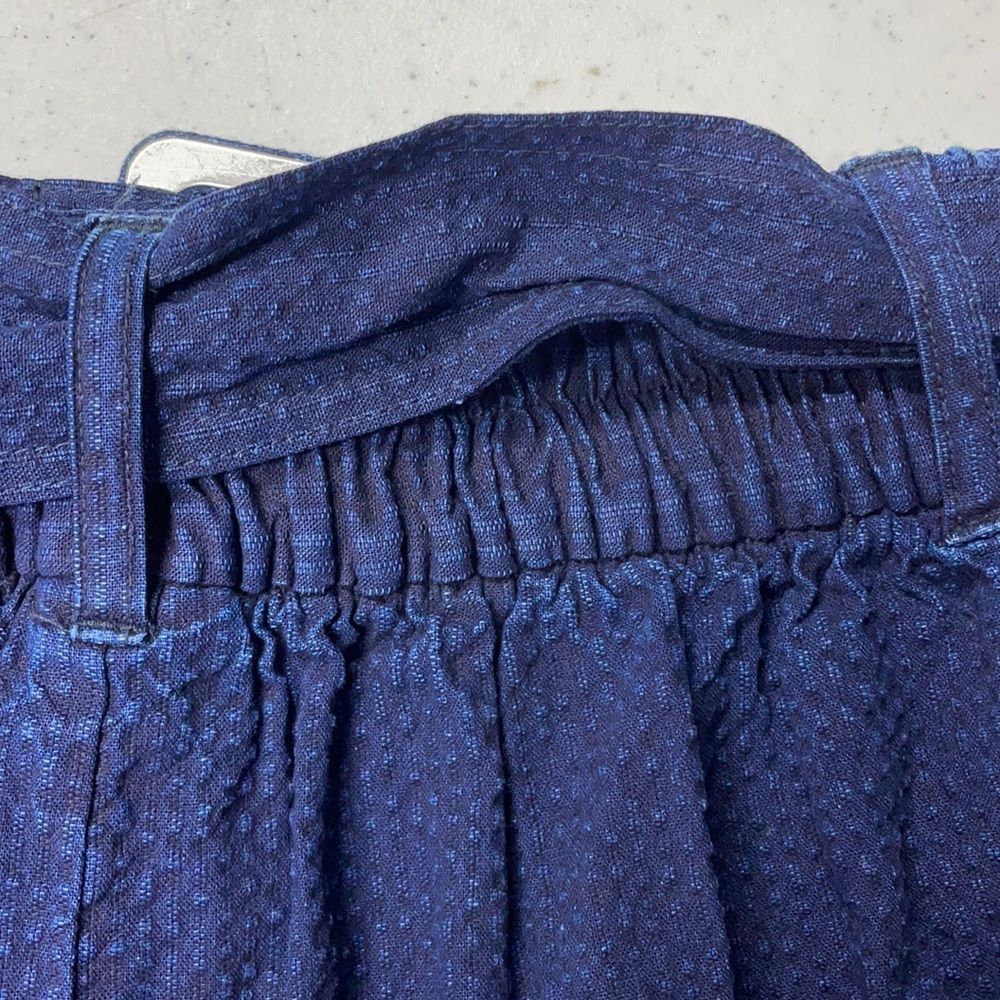 A New Day High Waisted Belted Blue Shorts Size XS - Picture 5 of 5